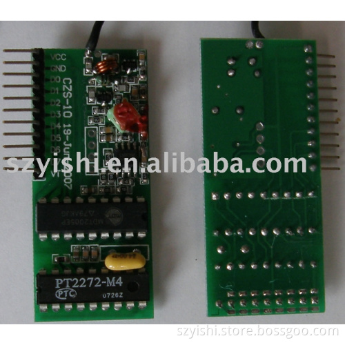 8ch RF rx_module (superregeneration receiver)